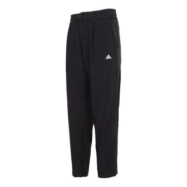 adidas Wj Pnt Wv Warm Series Training Sports Woven Long Pants Black, black