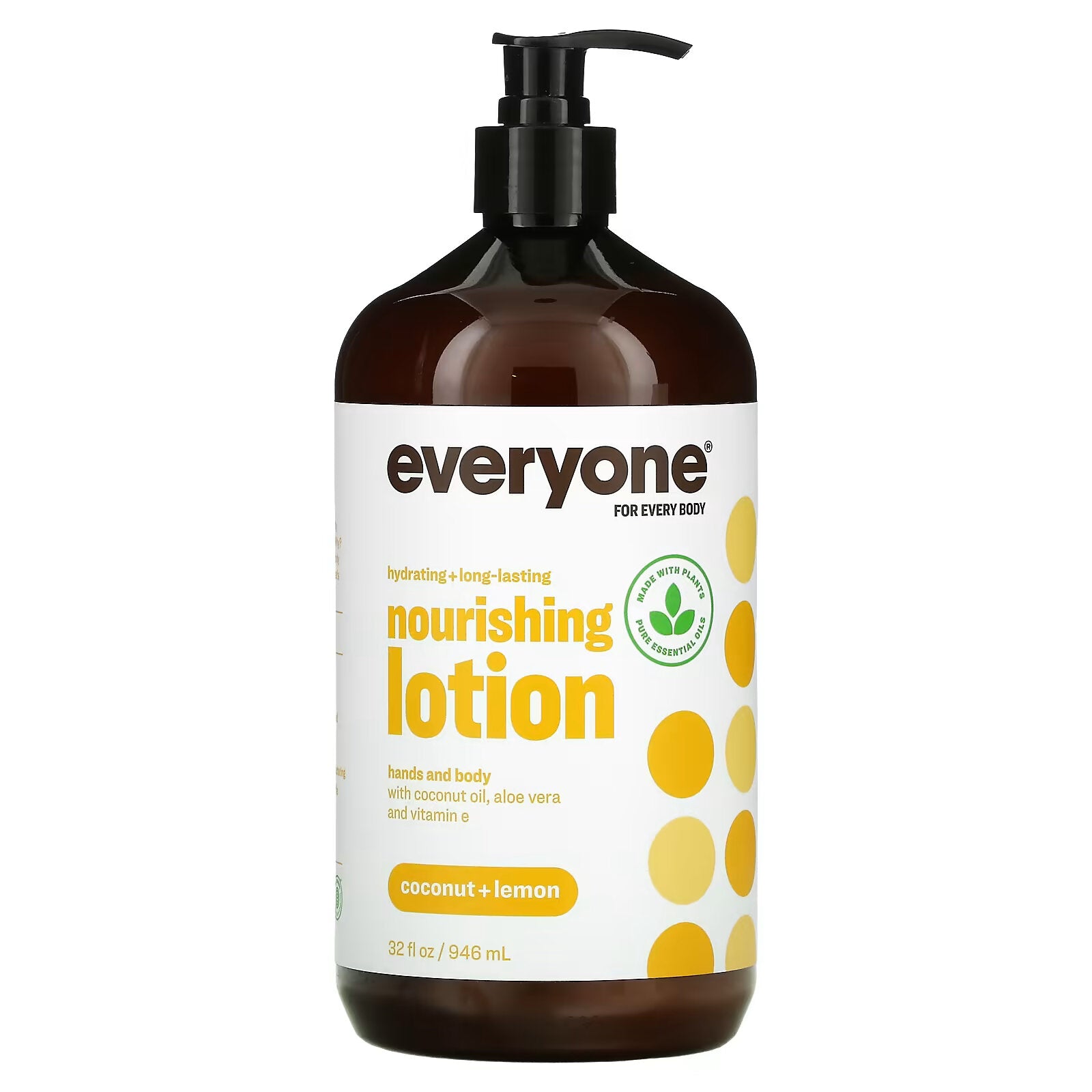 Everyone, Everyone Lotion, 3 in 1 Lotion, Coconut & Lemon, 32 fl oz (946 ml)