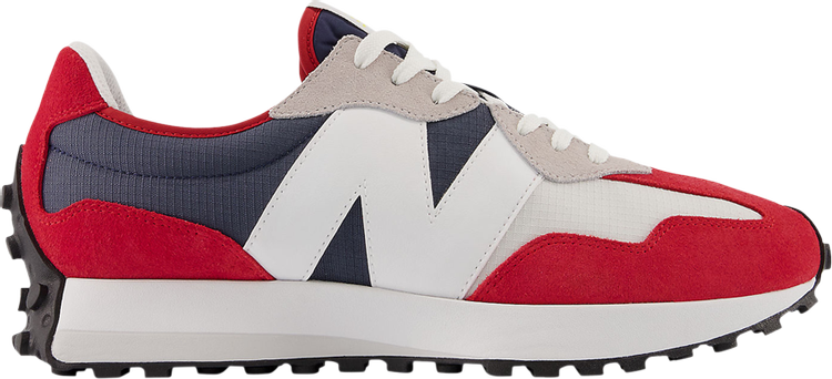 New Balance 327 'Natural Indigo Team Red' Sneakers, red