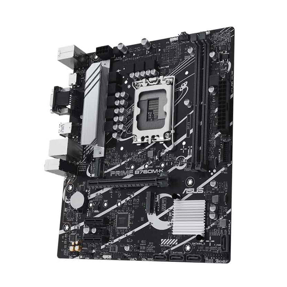 اللوحة الأم Asus PRIME B760M-K، LGA1700، DDR5