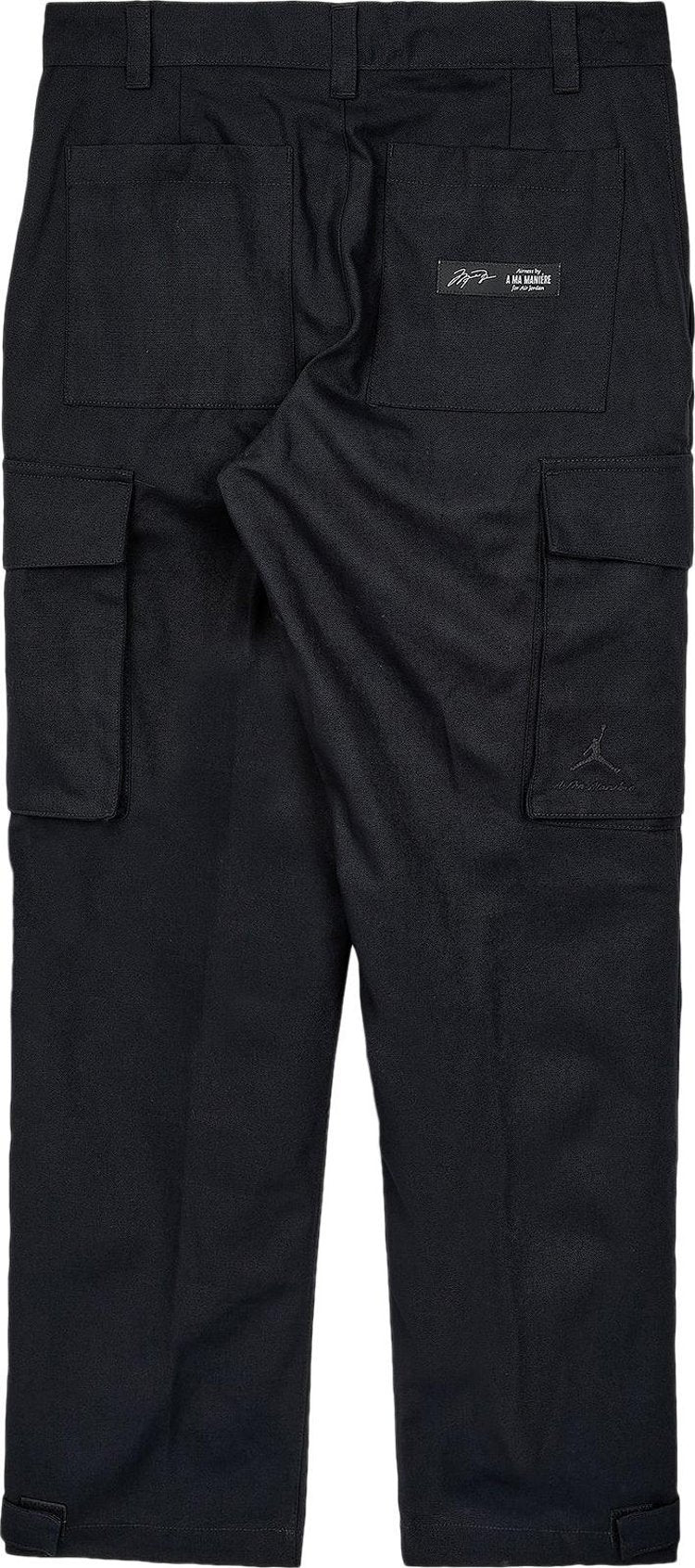 Air Jordan x A Ma Maniére Cargo Pants 'Black/Medium Ash', black