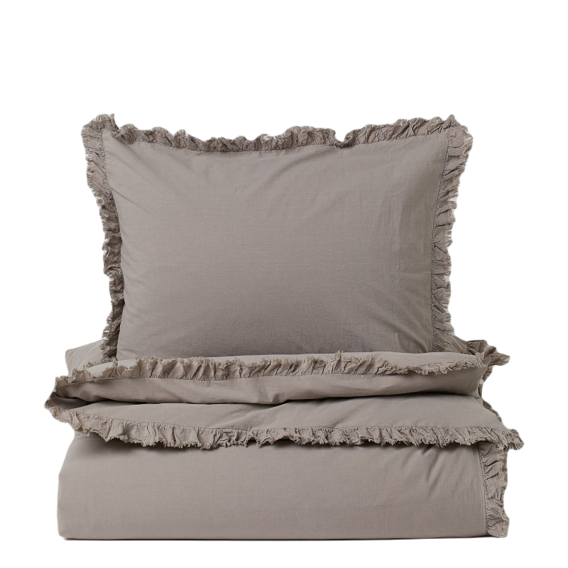 Single bed linen set H&M Home, gray