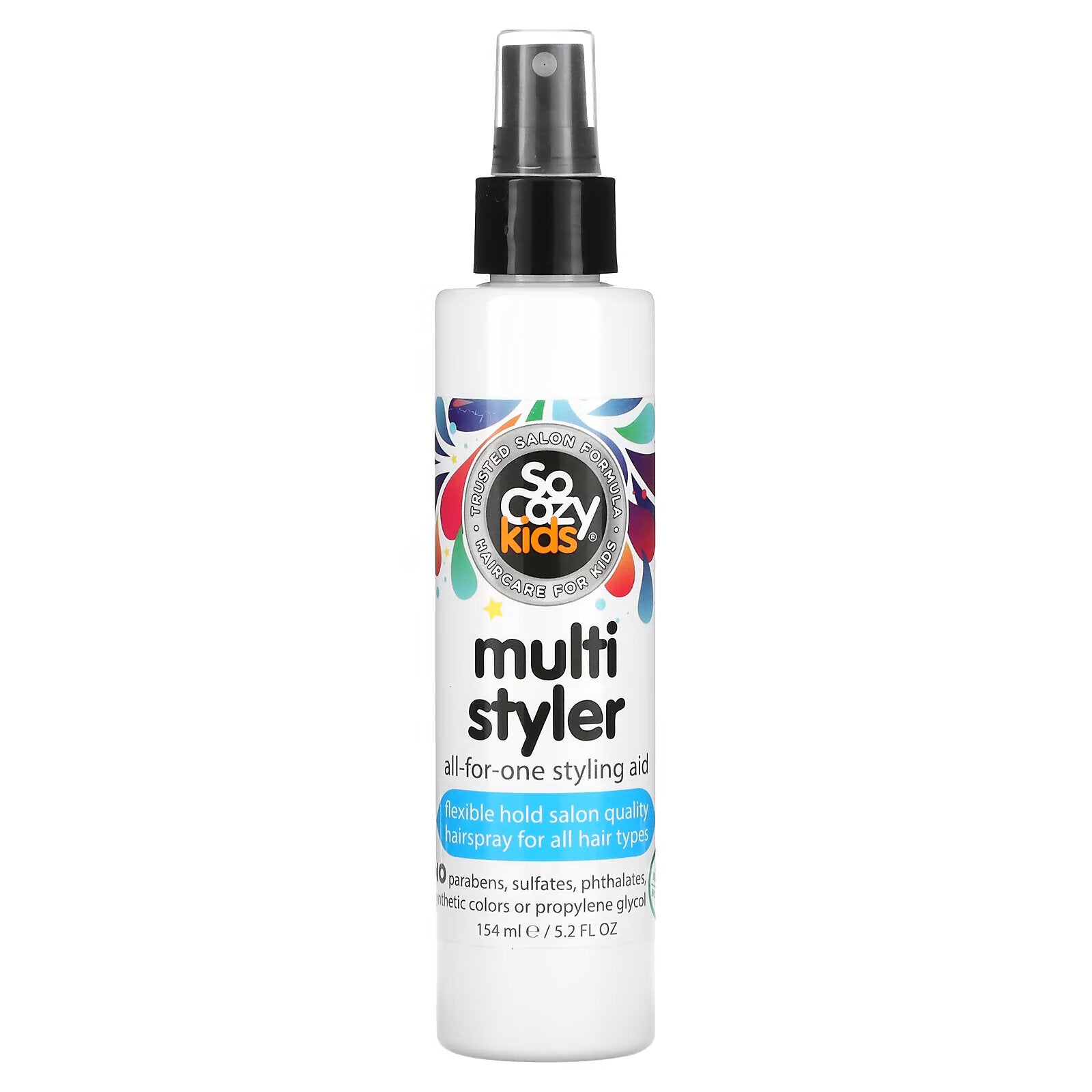 SoCozy, Kids, Multi-Purpose Children's Styling Spray for All Hair Types, 5.2 fl oz (154 ml)