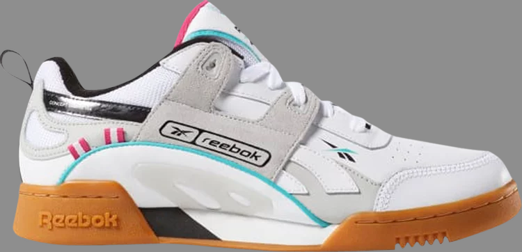 حذاء رياضي Workout plus ati 90s 'white teal' من Reebok باللون الأبيض