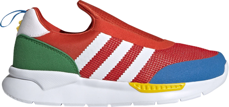 Adidas LEGO x ZX 360 J 'Bold Orange' sneakers, orange