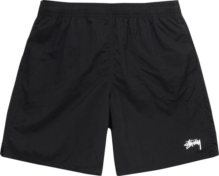 Stussy Stock Water Short 'Black', black