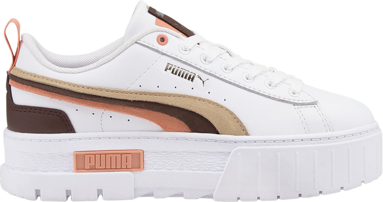 Sneakers Puma Wmns Mayze Triplex - White Putty Rosette, white