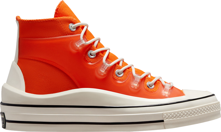 Converse Chuck 70 Utility High Hybrid Function Sneakers - Bold Mandarin, Orange