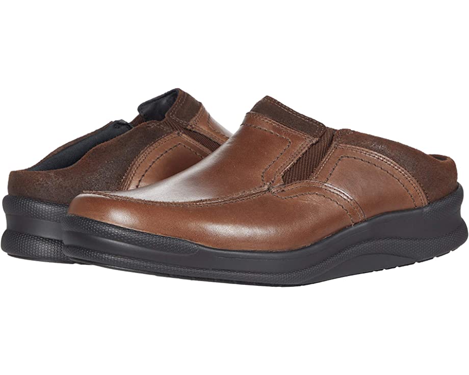 Slip-On SAS clogs, mahogany