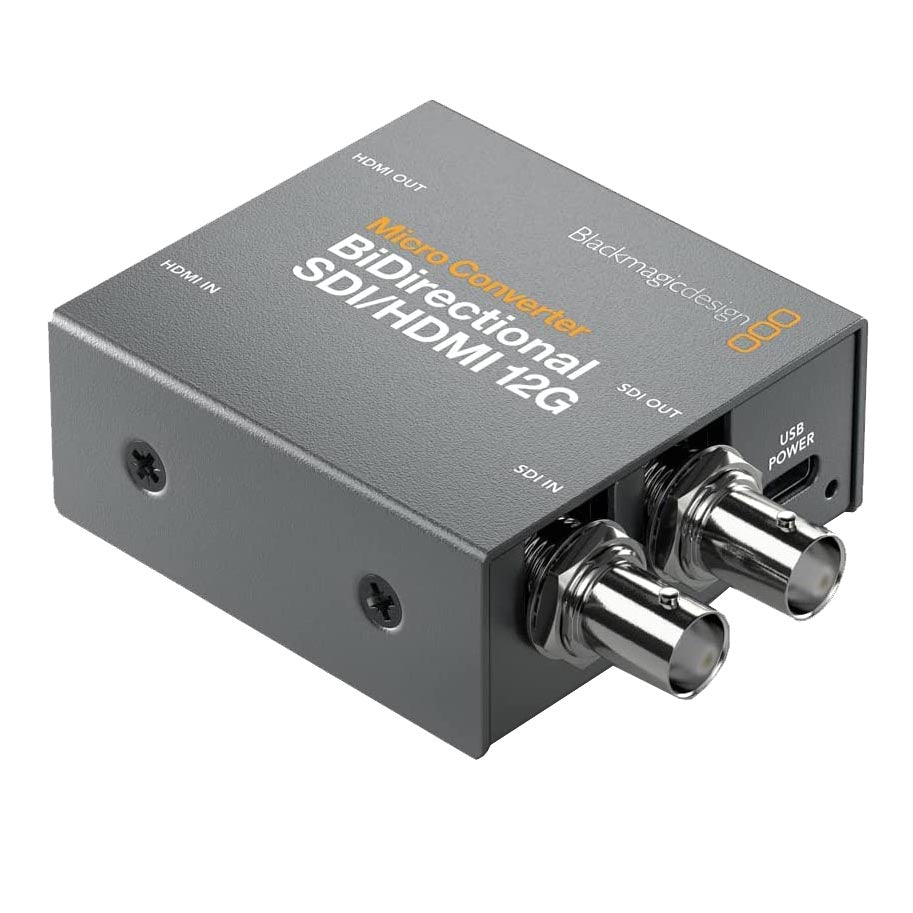 محول PSU ثنائي الاتجاه من SDI إلى HDMI 12G من Blackmagic Design