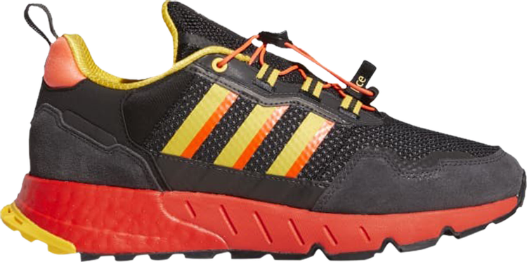 حذاء رياضي Adidas Marvel x ZX 1K 'Rocket' باللون الأسود