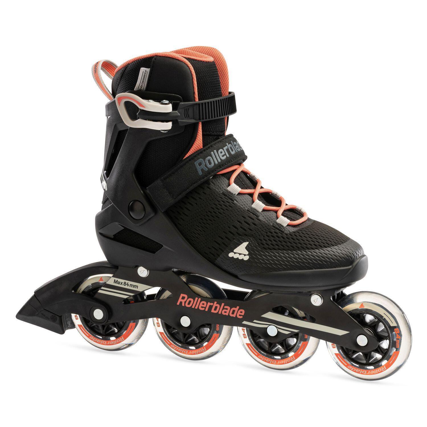 زلاجات سيريو 84 للسيدات ROLLERBLADE، باللون الأسود