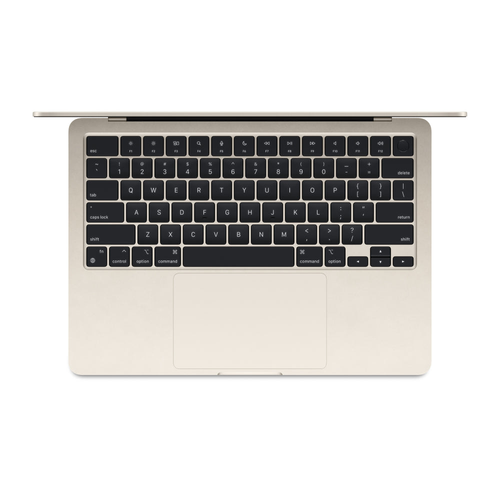 Laptop Apple MacBook Air 13.6'' M3, 8 GB/2 TB, 8 CPU/10 GPU, Starlight, English keyboard