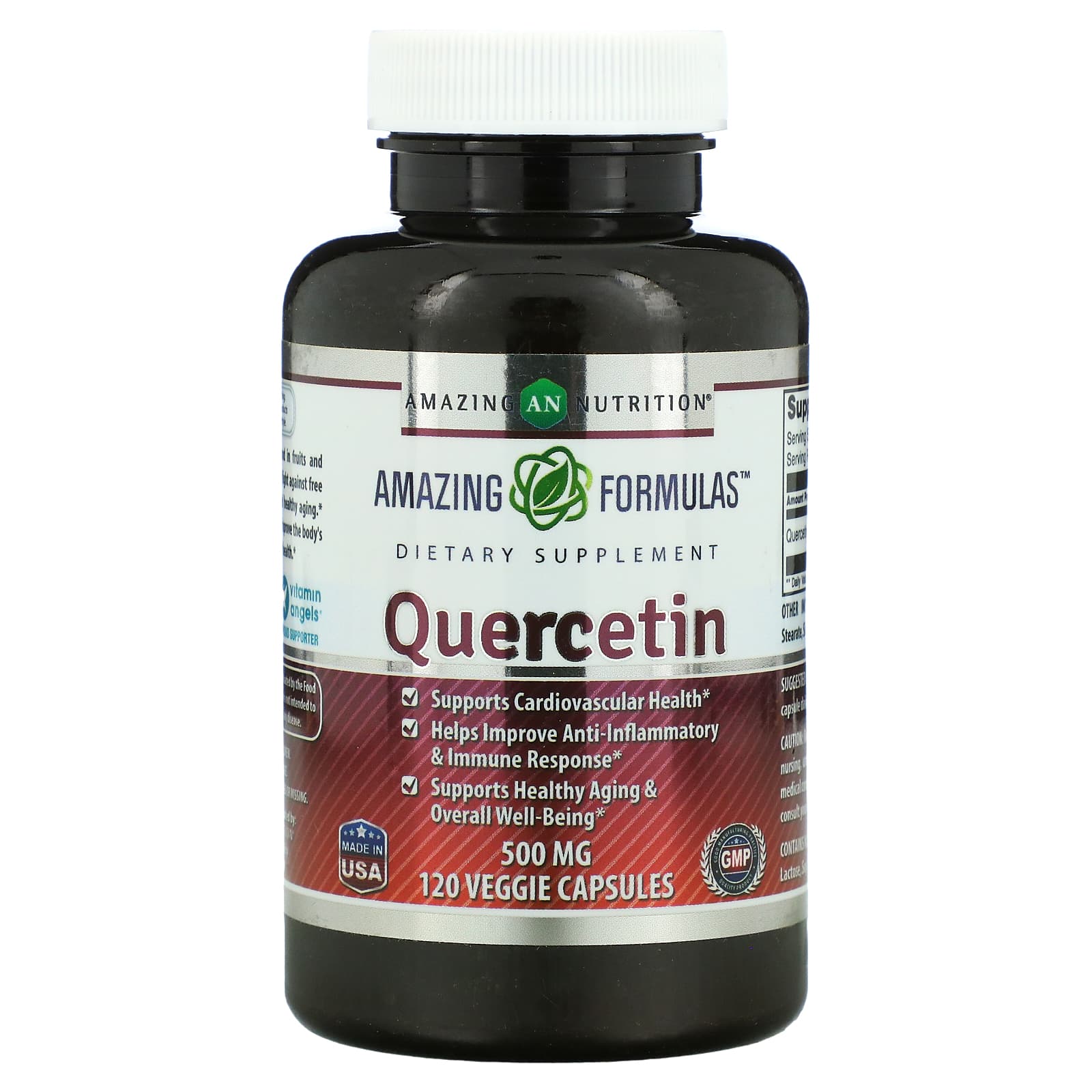 Amazing Nutrition Quercetin, 120 Veggie Capsules