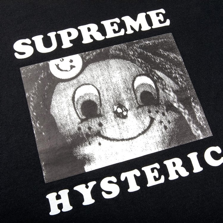 سويت شيرت Supreme x Hysteric Glamor Crewneck 'Black'، أسود