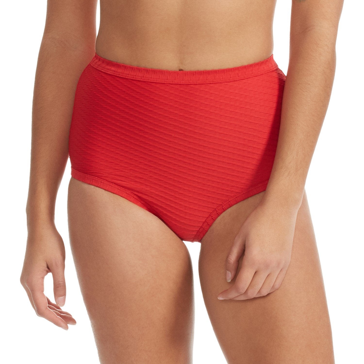 Rhythm Havana Boyleg bikini bottom, coral