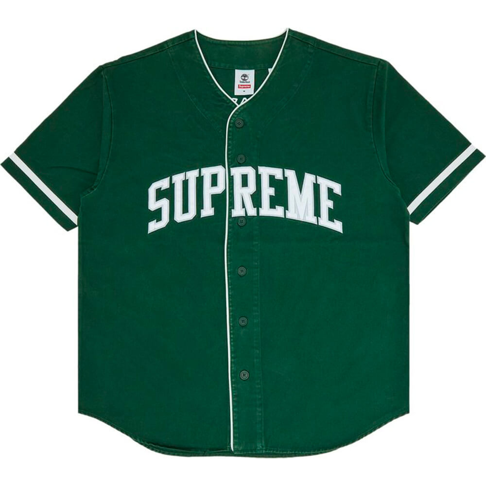 Supreme x Timberland Baseball T-Shirt, Green