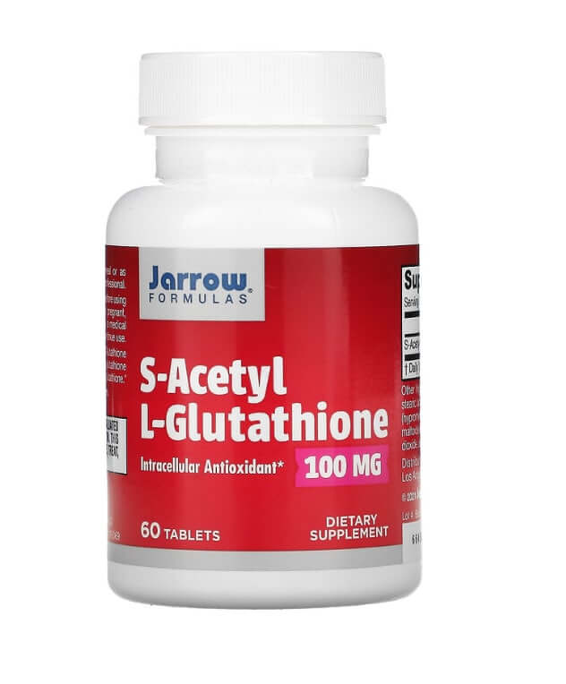 S-Acetyl L-Glutathione Jarrow Formulas 100 mg, 60 tablets