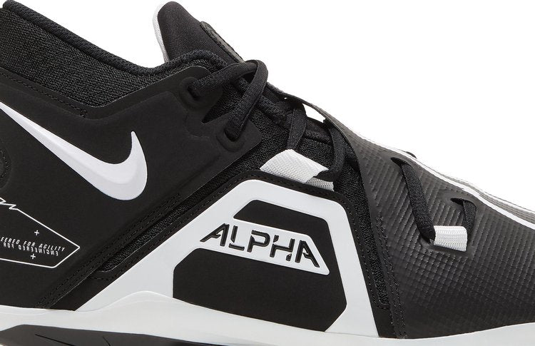 Nike Alpha Menace Pro 3 'Black White' Boots, Black