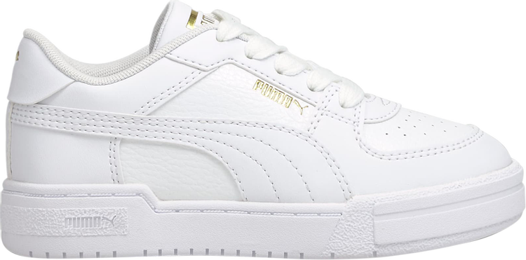 حذاء رياضي Puma CA Pro Classic Little Kid Triple White، أبيض