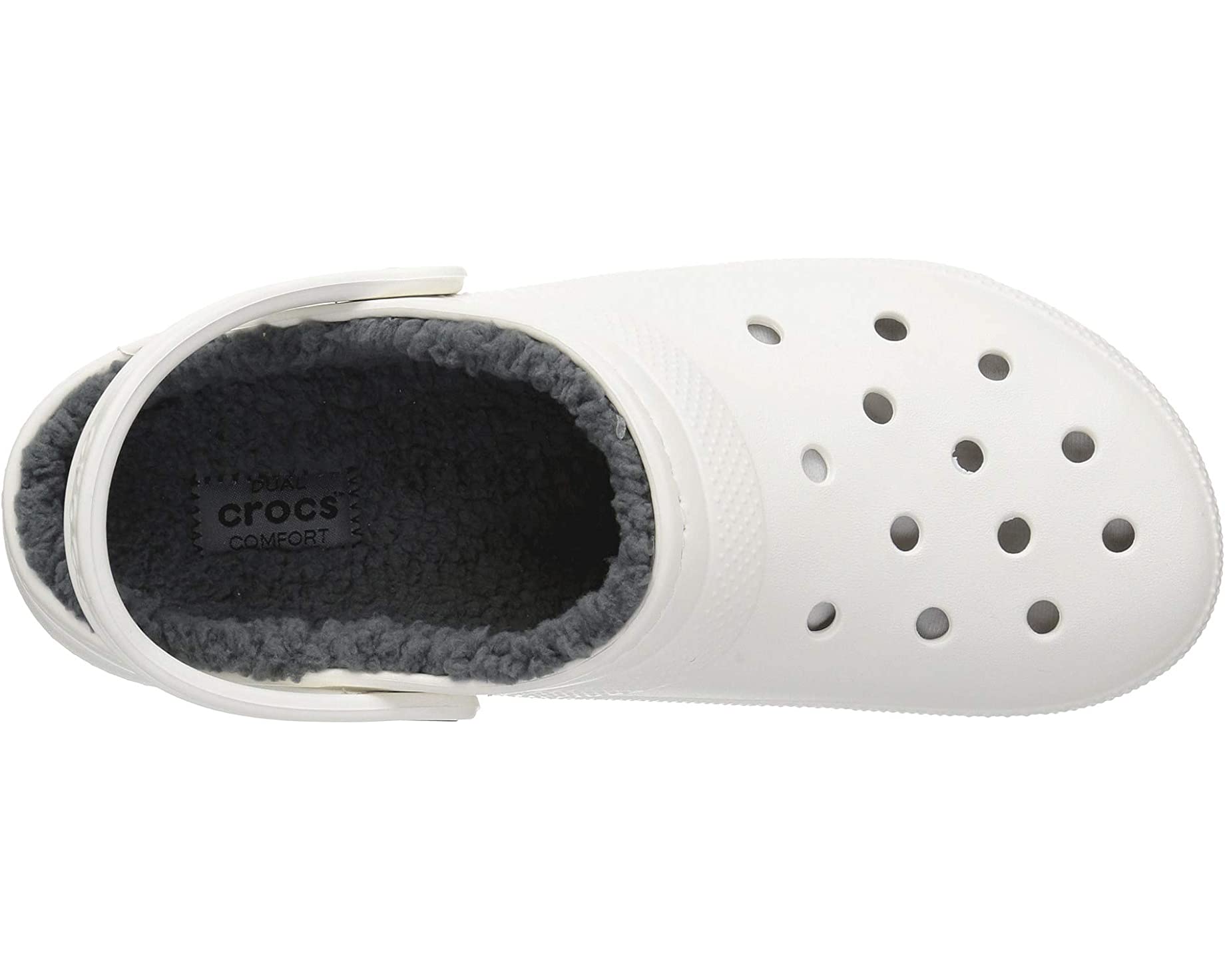 Classic Lined Clog Crocs, white