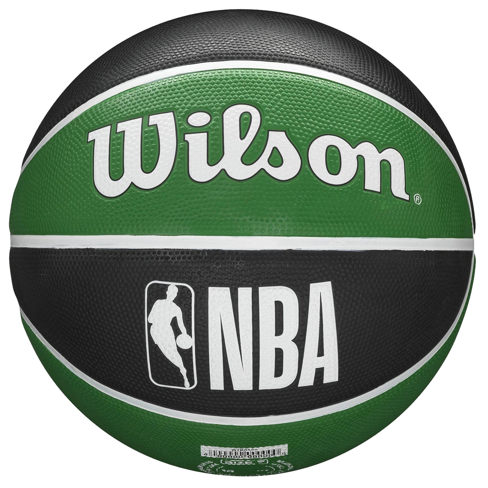 Wilson Team Tribute Celtics NBA Basketball Size 7 Green/Black