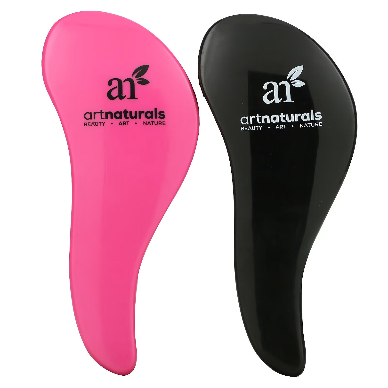 artnaturals, Comb for easy combing of hair, 2 pieces