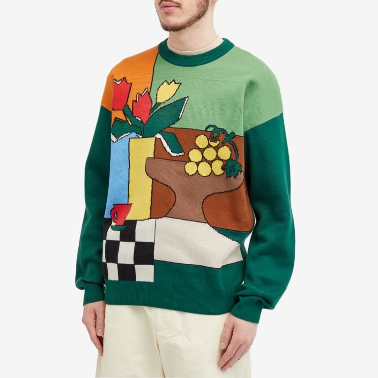 Jumper Drole De Monsieur Still Life Crew Neck, multicolor