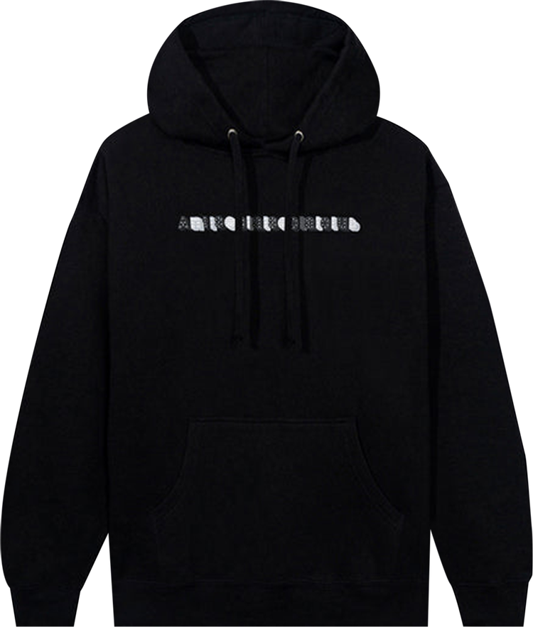 Anti Social Social Club Sign Me Up Hoodie Black