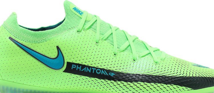 حذاء Nike Phantom GT Elite FG 'Lime Glow' باللون الأخضر