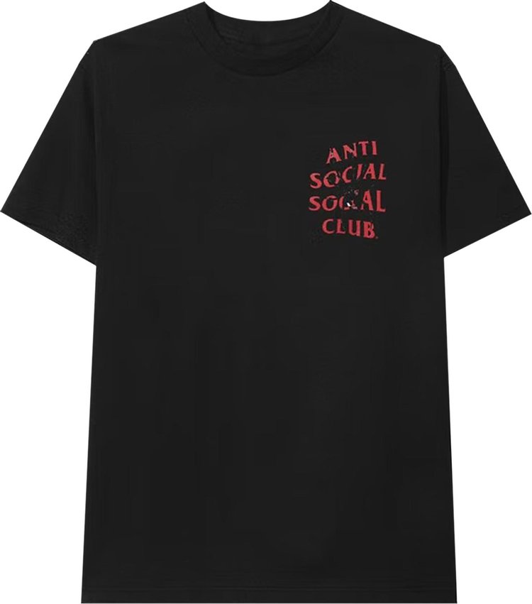 قميص Anti Social Social Club Bitter Tee باللون الأسود، أسود