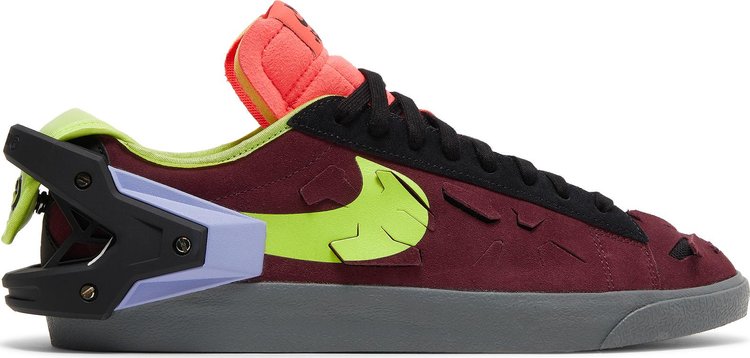 Nike Acronym x Blazer Low 'Night Maroon' Red