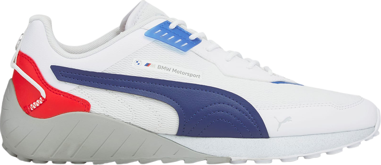 حذاء رياضي Puma BMW Motorsport x SpeedFusion White Estate Blue، أبيض