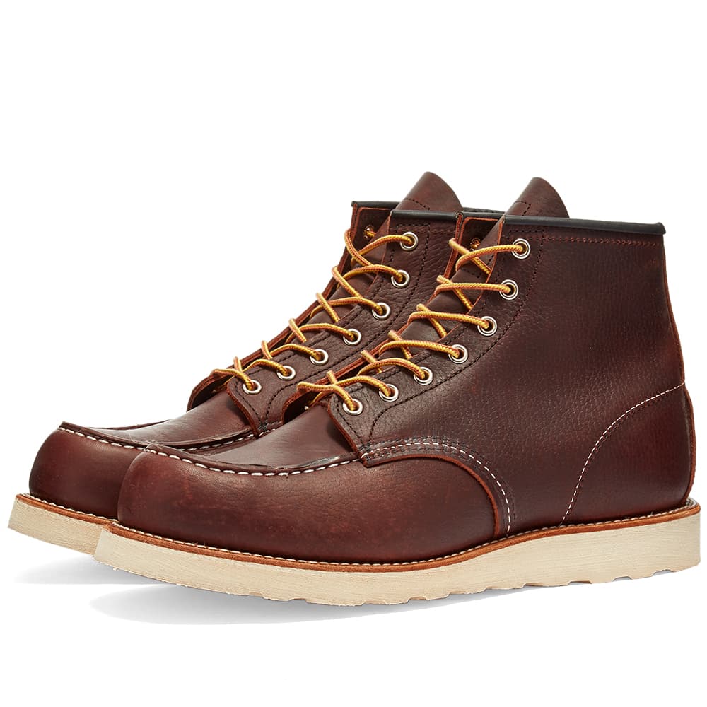 حذاء Red Wing 8138 Heritage Work مقاس 6 بوصات من Moc Toe