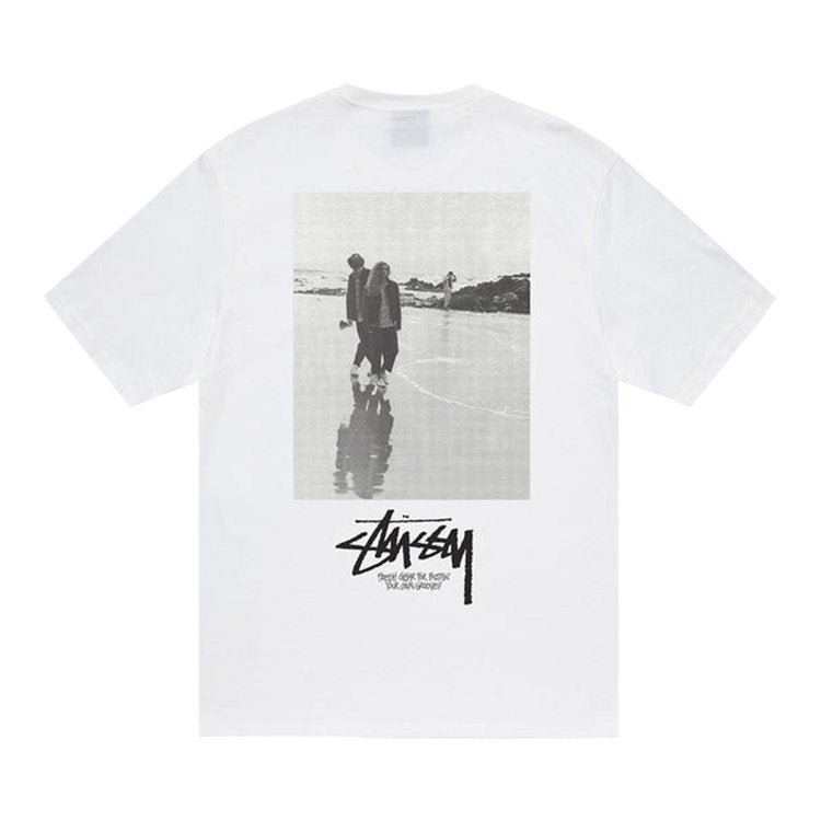 Stussy Low Tide Tee 'White', white