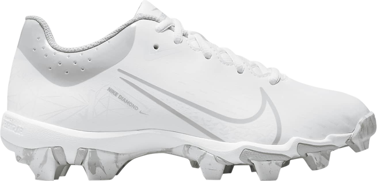 Nike Hyperdiamond 4 Keystone GG 'White Wolf Grey' Boots, White