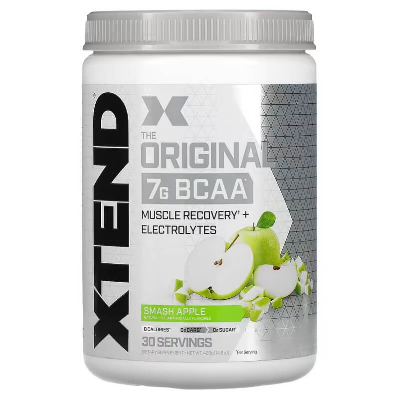 أحماض أمينية BCAA Xtend بنكهة التفاح 7 جرام، 420 جرام