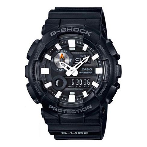 CASIO G-Shock Analog-Digital 'Black' Watch, black