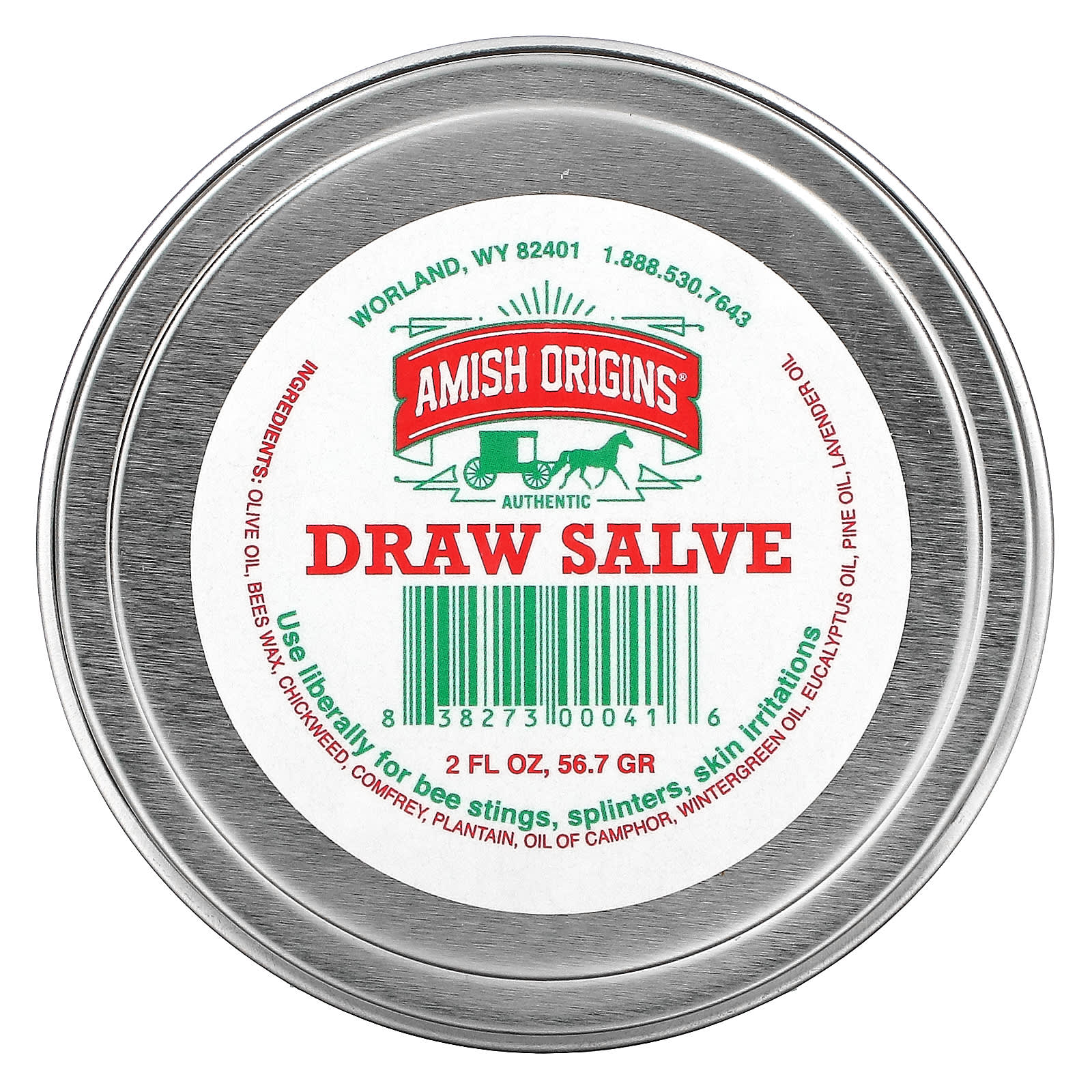 Amish Origins Balm, 56.7 g