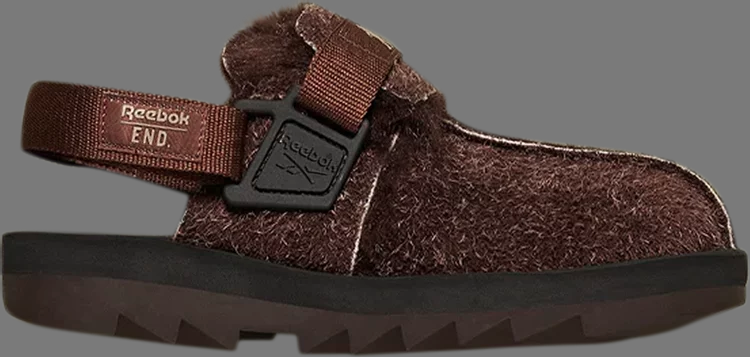 Sneakers end. x beatnik sandal 'reported sightings - big foot' Reebok, brown