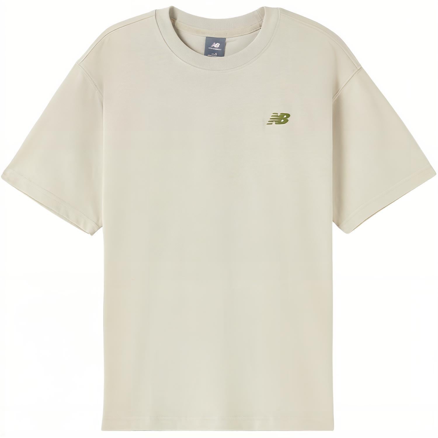 T-shirt men's khaki New Balance, khaki