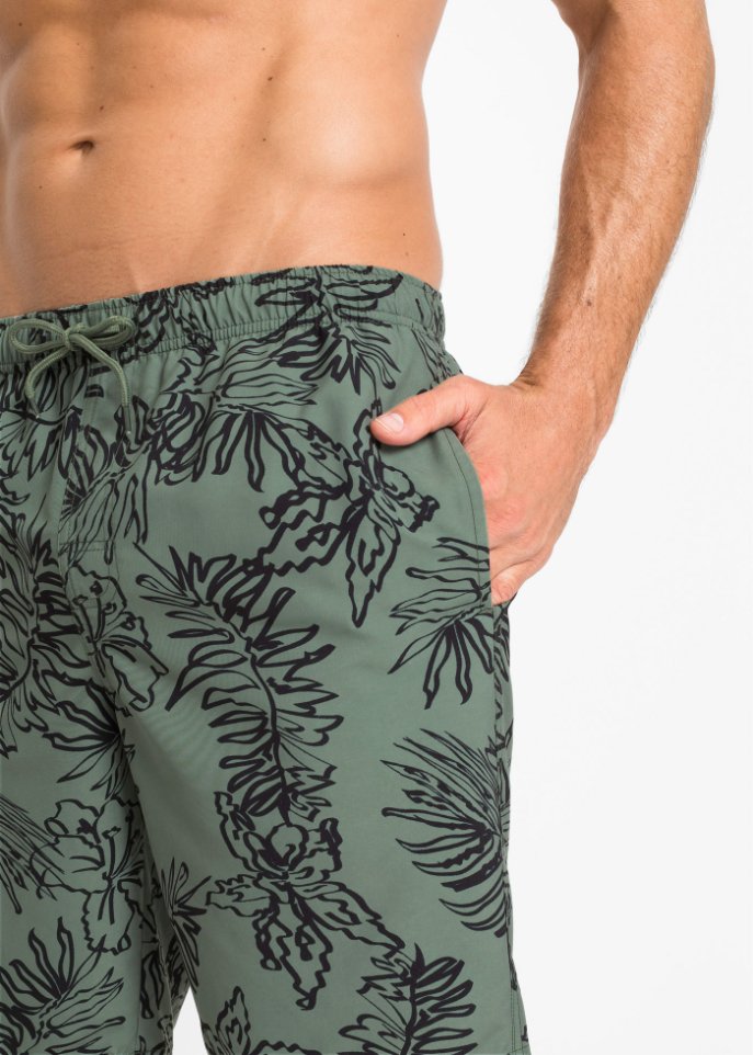 Bpc Bonprix Collection Men's Swim Shorts, Green