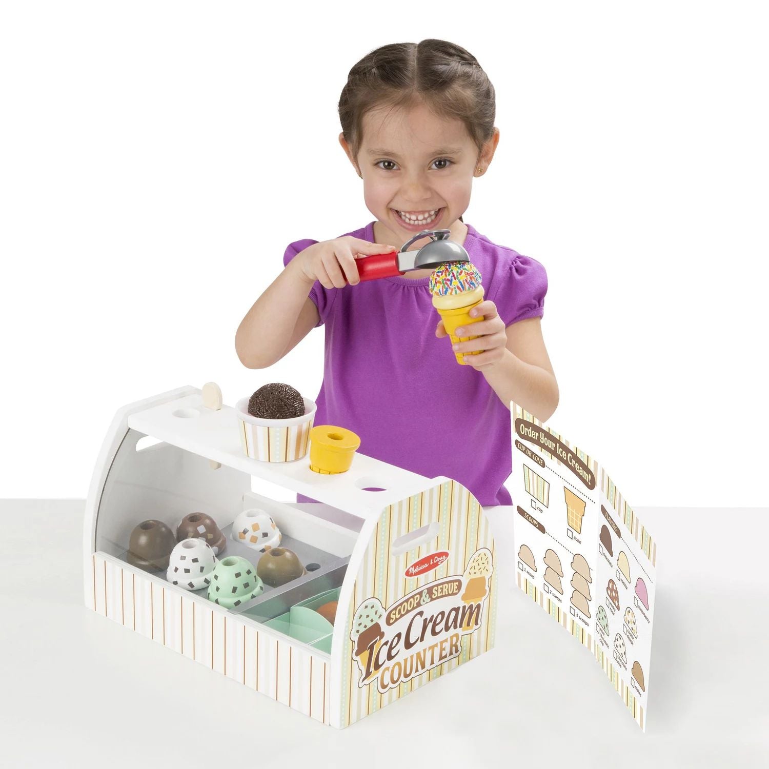 Melissa and Doug. Scoop and serve ice cream. Melissa & Doug