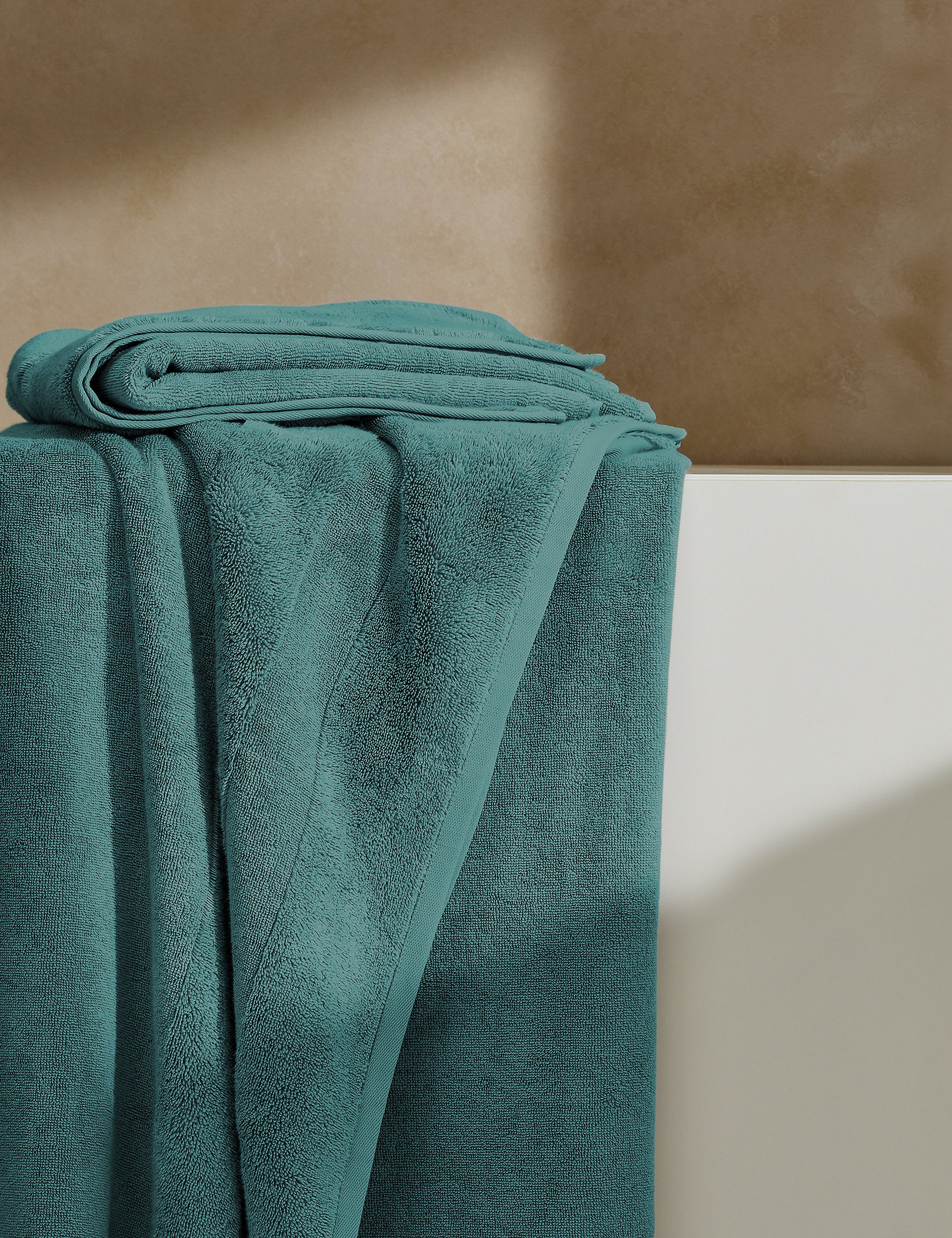 Perfect Turkish Luxury Marks & Spencer Cotton Towel, Turquoise