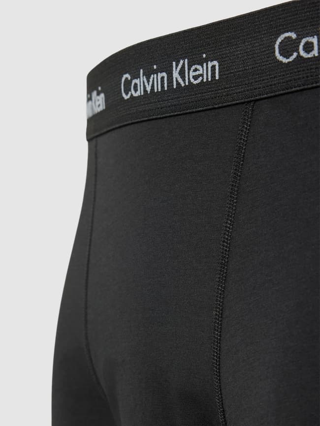 Briefs with elastic waistband, pack of 3 Calvin Klein Underwear, black