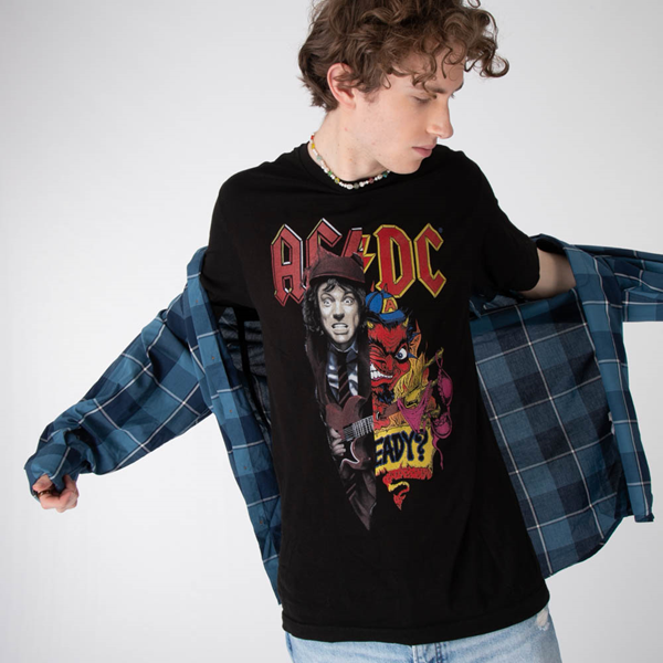 تي شيرت AC/DC Angus Young، باللون الأسود