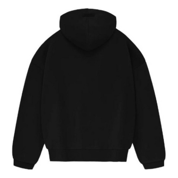 سويت شيرت Fear of God Essentials FW23 'Jet Black'، أسود