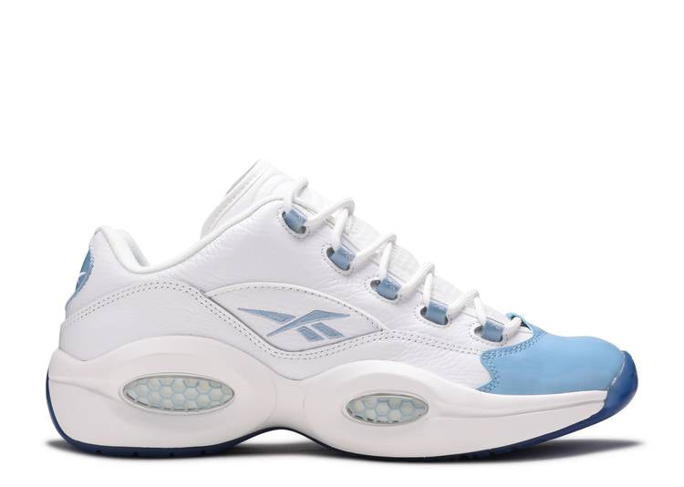 حذاء رياضي Reebok QUESTION PATENT LOW 'FLUID BLUE' باللون الأبيض