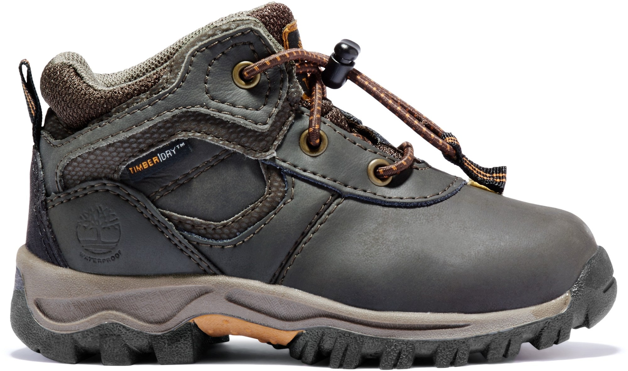 حذاء مقاوم للماء للمشي لمسافات طويلة في الجبال. Maddsen – للأطفال/الرضع Timberland، بني