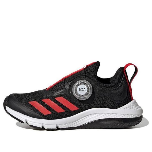 adidas ActiveFlex Boa K 'Black Vivid Red' Sneakers, black